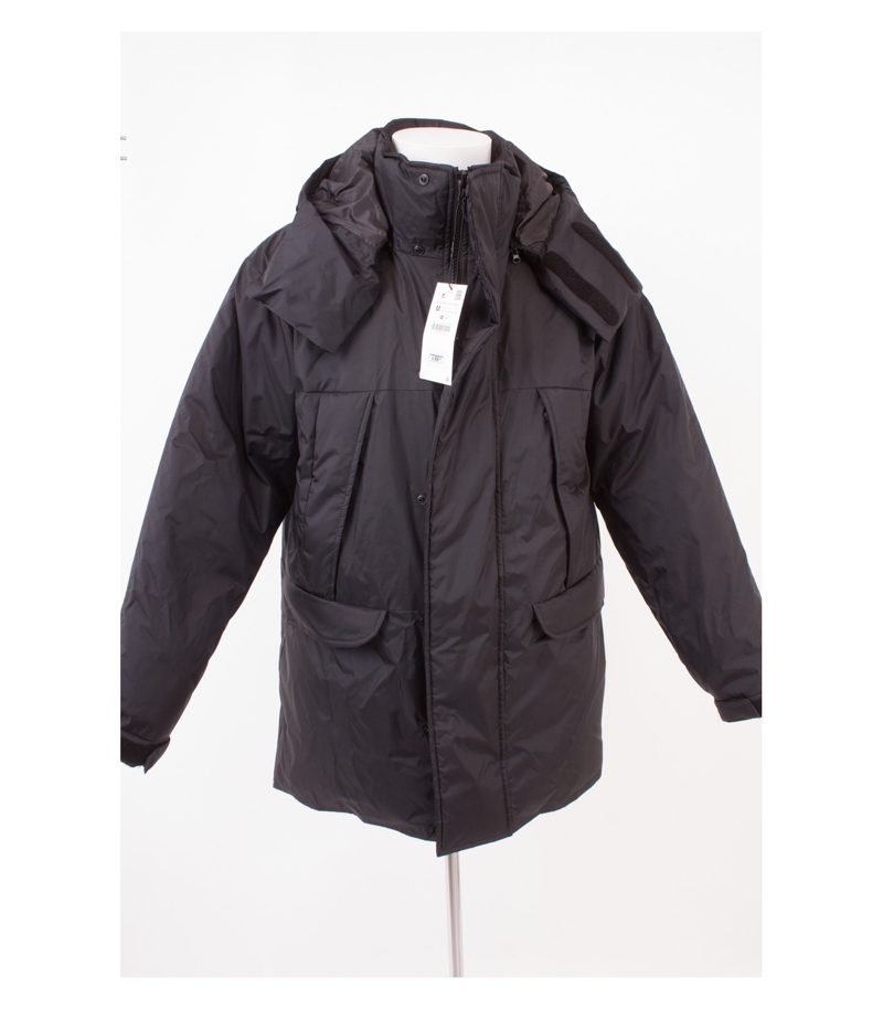 ZARA Herren Jacke Winterjacke Gr. M Schwarz Neu – Foto 1