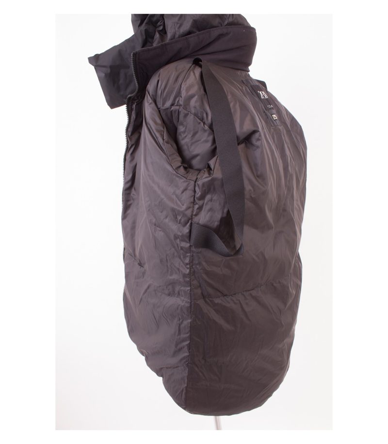 ZARA Herren Jacke Winterjacke Gr. M Schwarz Neu – Foto 8