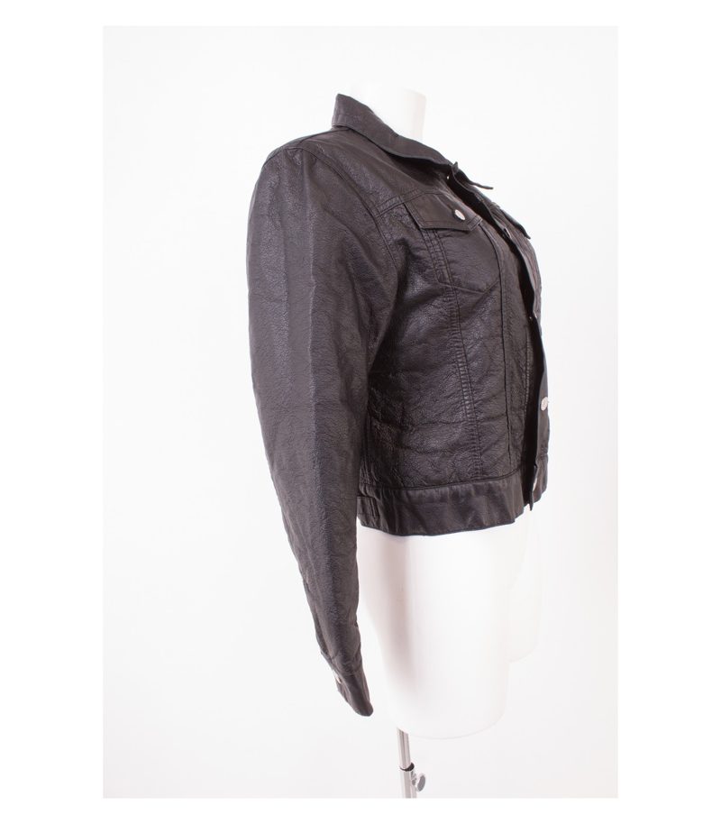 Jacke Bomberjacke Schwarz Damen Gr. M – Foto 2