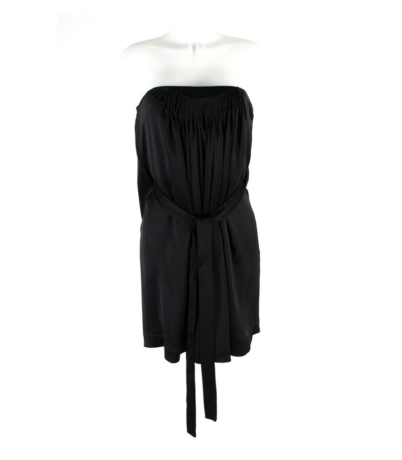 Stella McCartney Damen Kleid Bandeau Cocktailkleid Gr. IT 42=DE 36 Seide – Foto 1