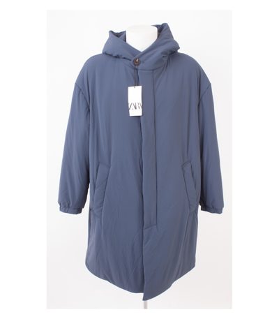 ZARA Herren Mantel Parka Wintermantel Gr. S Neu