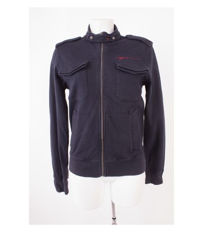 GAS Damen Jacke Gr. M Blau Baumwolle