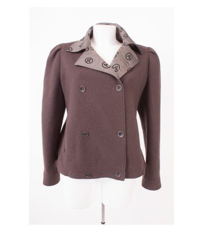 ARMANI COLLEZIONI Damen Jacke Reine Gr. IT 46 DE 40 Wolle