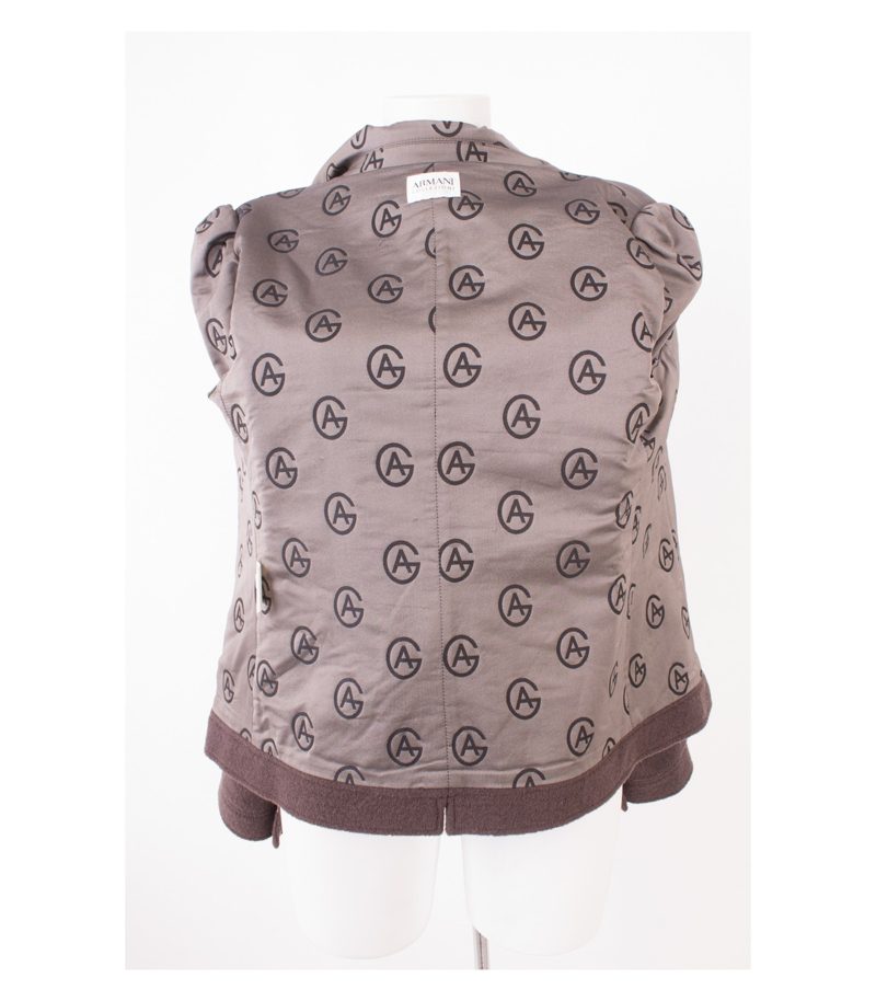 ARMANI COLLEZIONI Damen Jacke Reine Gr. IT 46 DE 40 Wolle – Foto 8