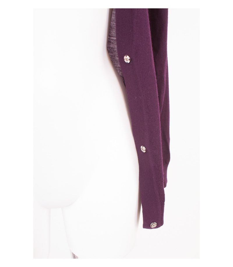 TIGER OF SWEDEN Damen Strickjacke Pullover Gr. M Violett Wolle Neu – Foto 5