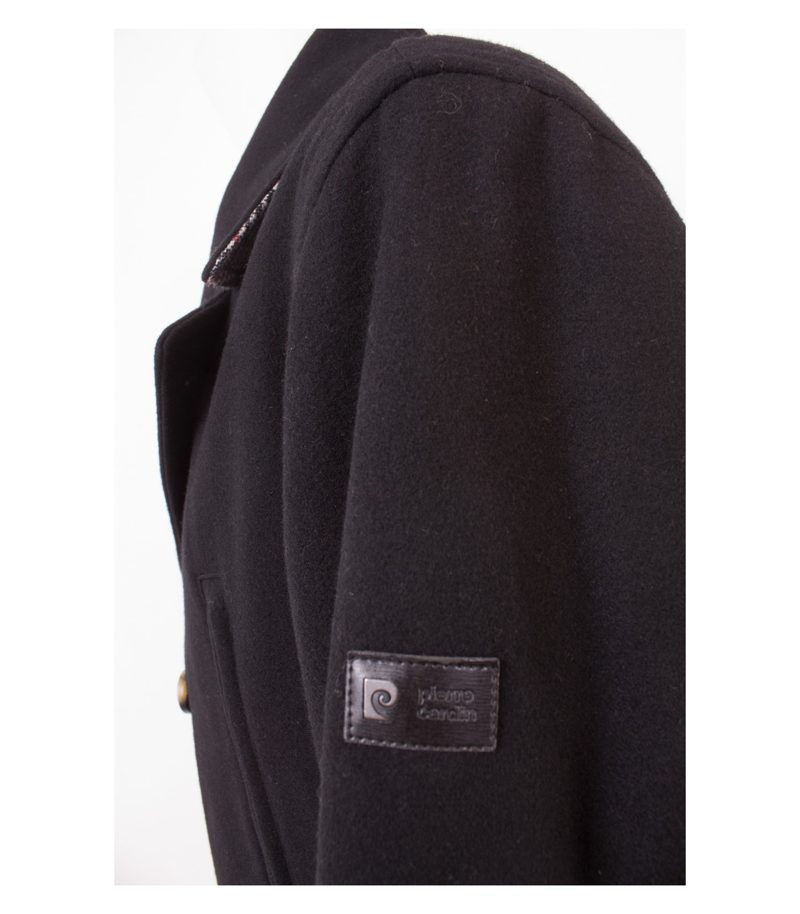 PIERRE CARDIN Herren Jacke Wolljacke Gr. 27 Schwarz Neu – Foto 4