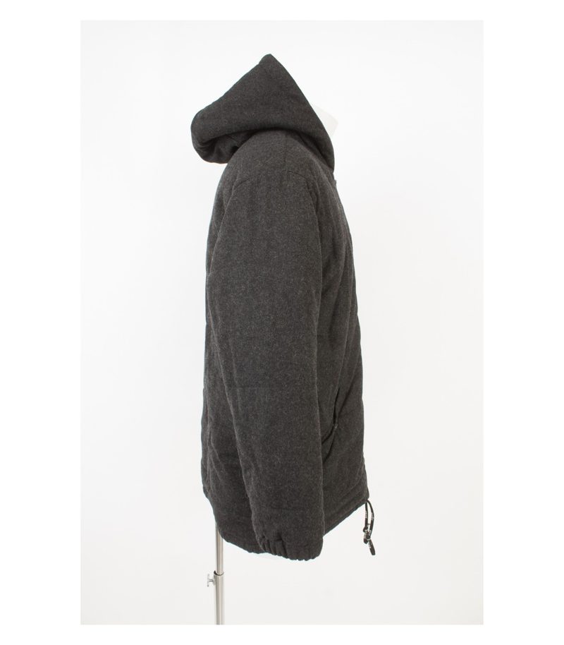 DKNY Herren Jacke Warme Fleecekjacke Outdoor Wind Stopper Gr. M Wolle – Foto 2
