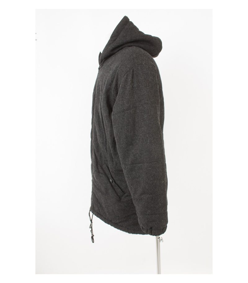 DKNY Herren Jacke Warme Fleecekjacke Outdoor Wind Stopper Gr. M Wolle – Foto 3