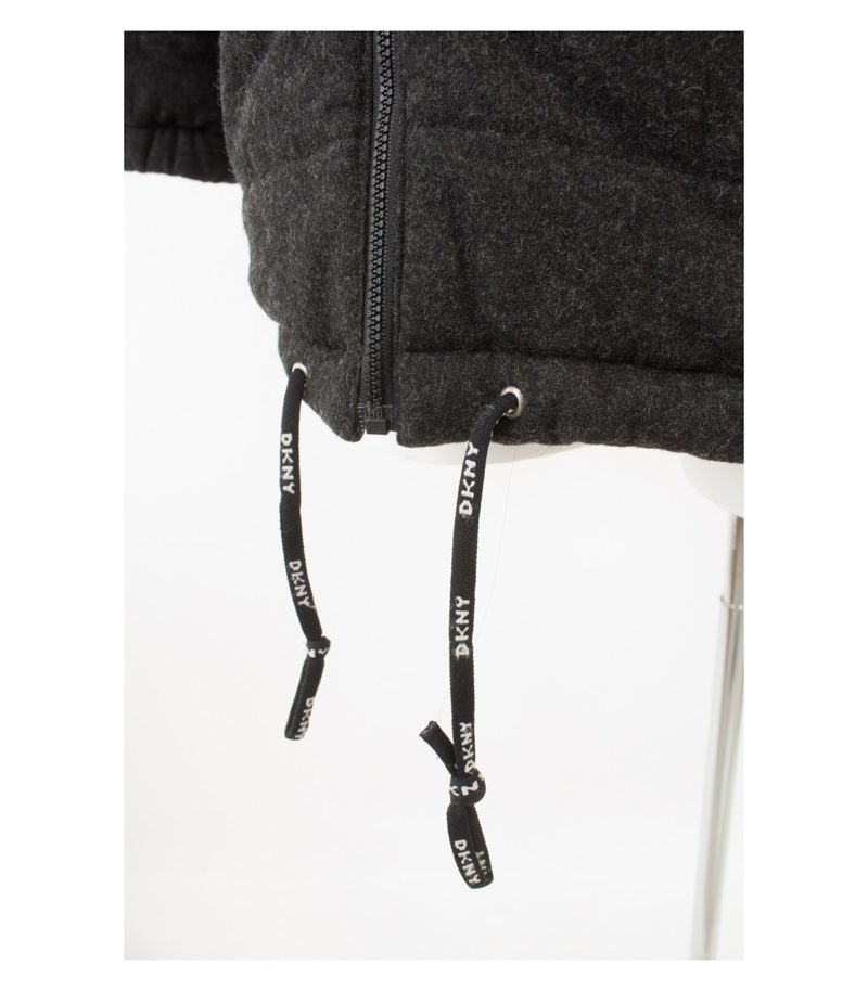 DKNY Herren Jacke Warme Fleecekjacke Outdoor Wind Stopper Gr. M Wolle – Foto 6