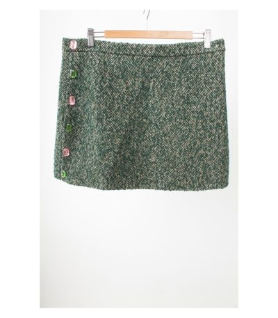 ICEBERG Damen Rock aus Gr. IT 46 DE 42 Wolle