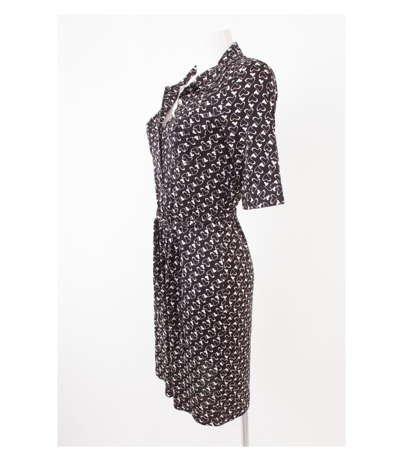 STEFFEN SCHRAUT Damen Kleid 100% Gr. DE 38 Seide – Foto 3