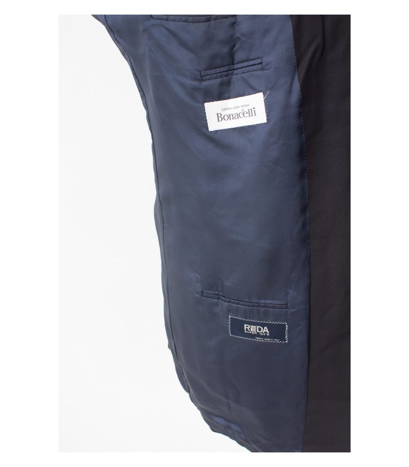 Bonacelli by Reda Herren Sakko Super 120´S Gr. 102 Blau – Foto 7