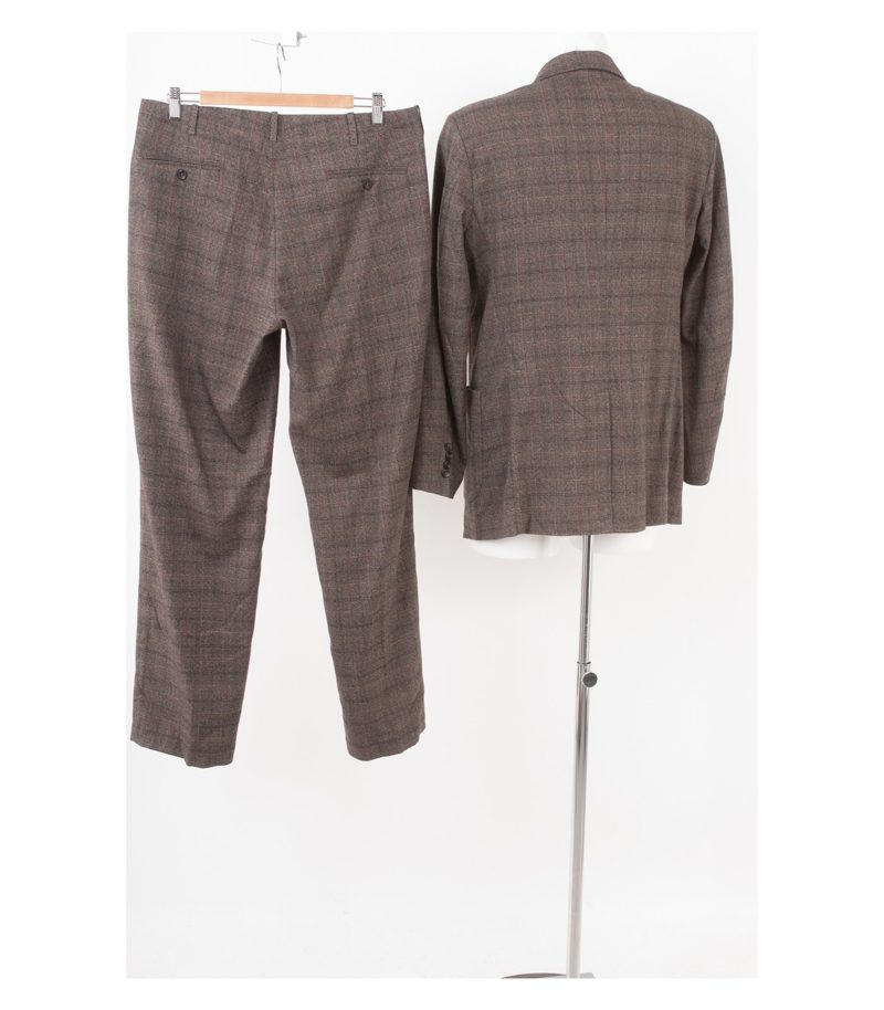 ELEMENTE CLEMENTE Herren Anzug Sakko Hose Gr. 4 (DE 52) – Foto 2
