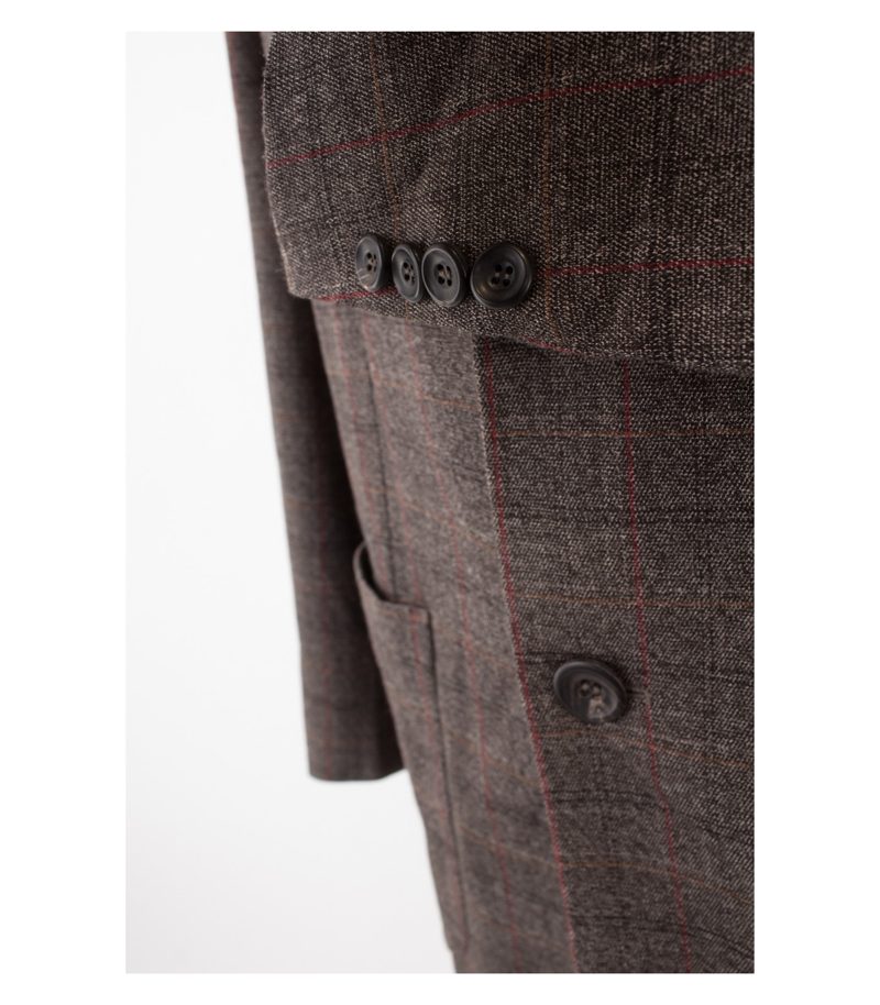 ELEMENTE CLEMENTE Herren Anzug Sakko Hose Gr. 4 (DE 52) – Foto 5