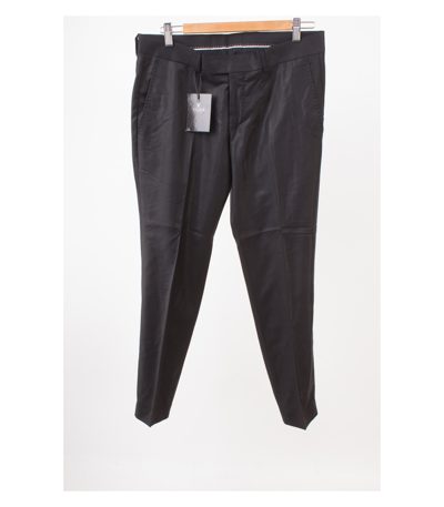 TIGER OF SWEDEN Herren Hose Anzughose glänzend Gr. 48 Schwarz Neu