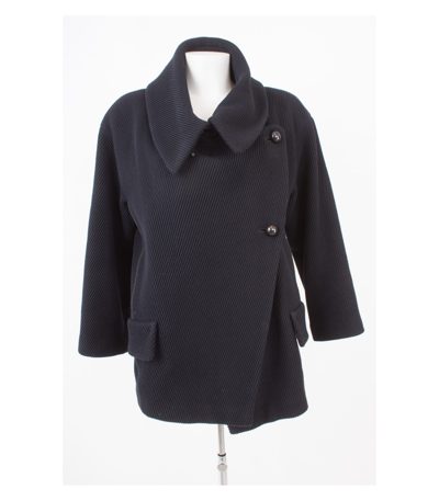 Schumacher Damen Jacke reine Gr. M Blau Wolle