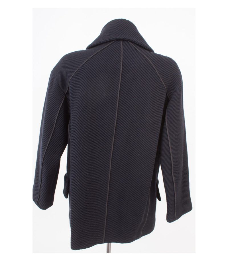 Schumacher Damen Jacke reine Gr. M Blau Wolle – Foto 4