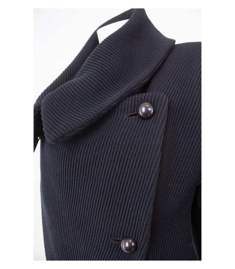 Schumacher Damen Jacke reine Gr. M Blau Wolle – Foto 5