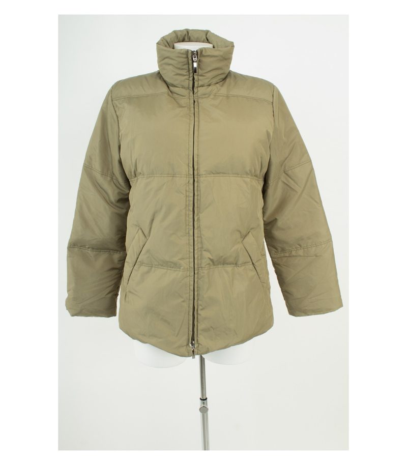 ZARA Damen WOMAN Jacke Daunenjacke Gr. L Oliv – Foto 1