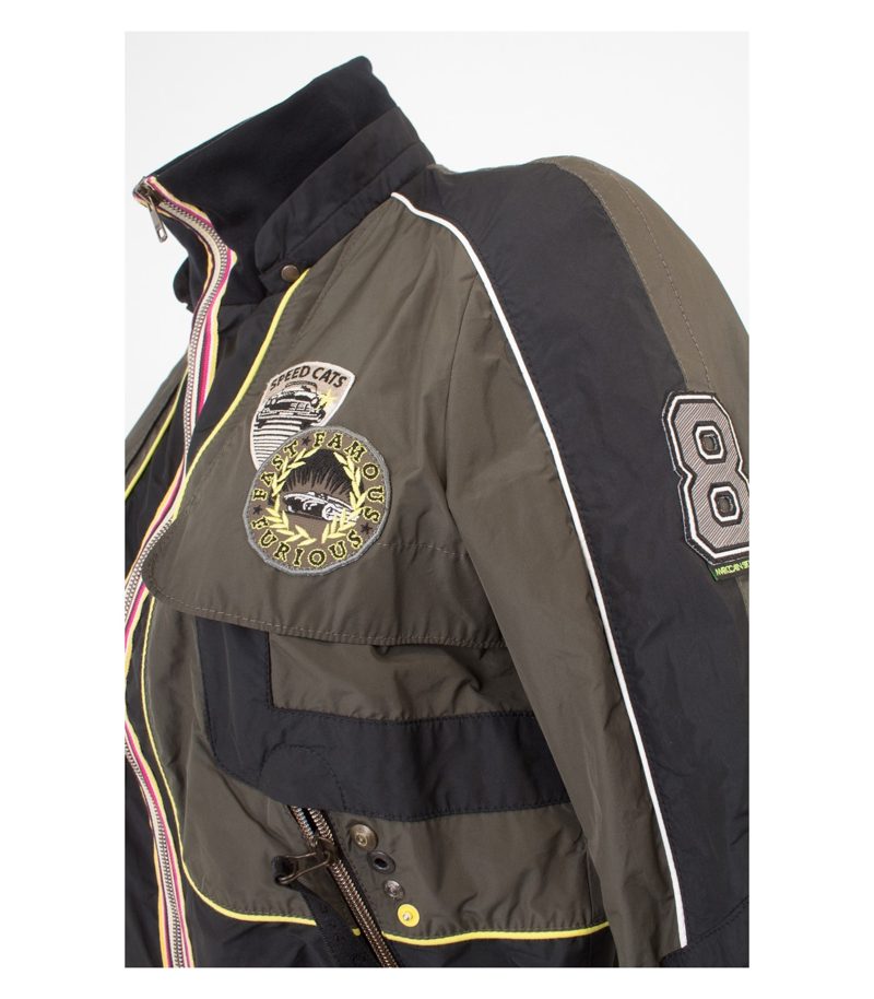 MARCCAIN Damen Jacke Funktionsjacke Wasserabweisend Gr. N3 DE 38 – Foto 5