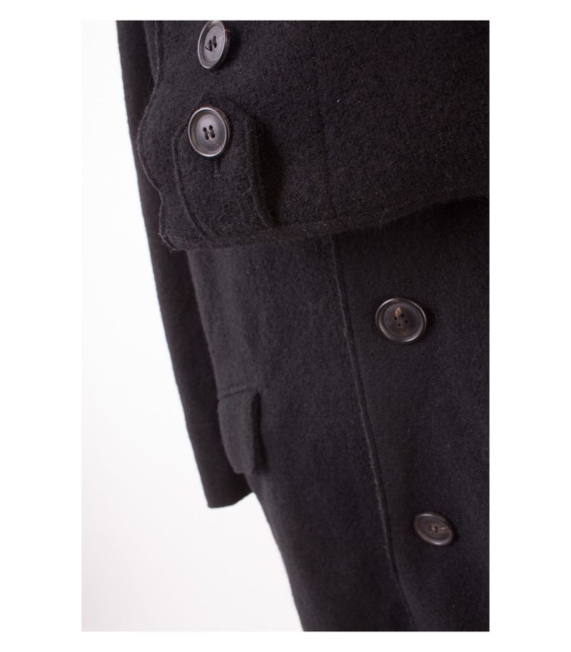 OSKA Herren Mantel 100% Stretch Gr. 5 (DE 54) Wolle – Foto 5
