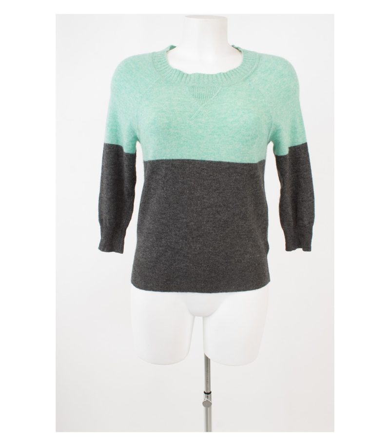 J.CREW 3/4 - Ärmel Damen Pullover & Gr. XS Wolle Kaschmir Cashmere – Foto 1
