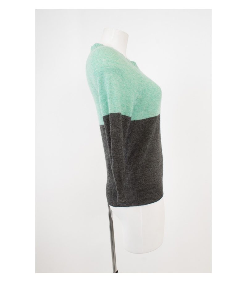 J.CREW 3/4 - Ärmel Damen Pullover & Gr. XS Wolle Kaschmir Cashmere – Foto 2