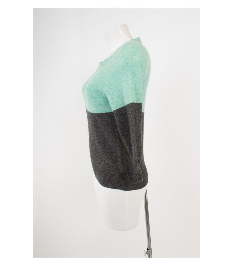 J.CREW 3/4 - Ärmel Damen Pullover & Gr. XS Wolle Kaschmir Cashmere – Foto 3