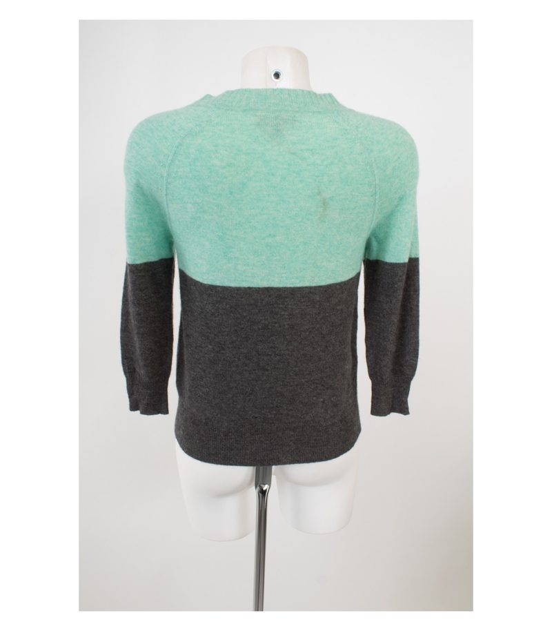 J.CREW 3/4 - Ärmel Damen Pullover & Gr. XS Wolle Kaschmir Cashmere – Foto 4