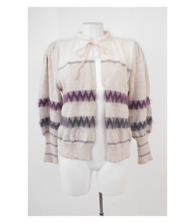 MAX DIETL Damen Strickjacke Pullover Gr. L Angora