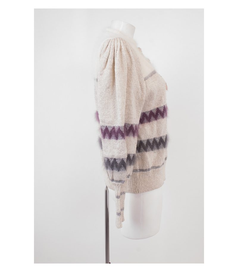MAX DIETL Damen Strickjacke Pullover Gr. L Angora – Foto 2