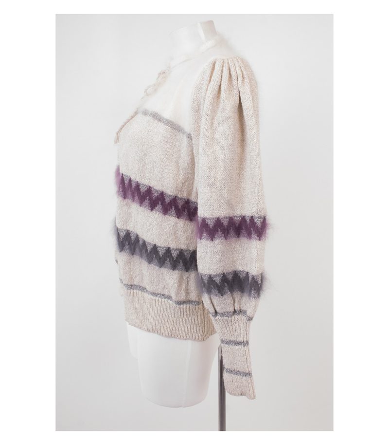 MAX DIETL Damen Strickjacke Pullover Gr. L Angora – Foto 3