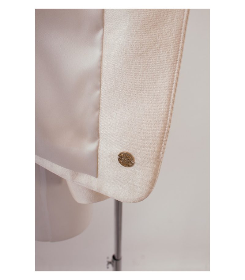 RENA LANGE Damen Blazer & Gr. DE 34 Wolle Seide – Foto 8