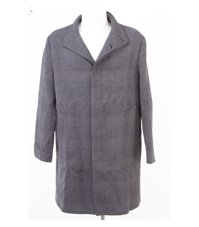 ZARA Herren Mantel Übergangsmantel Herbst/Frühling Gr. XL Grau Blau – Foto 1