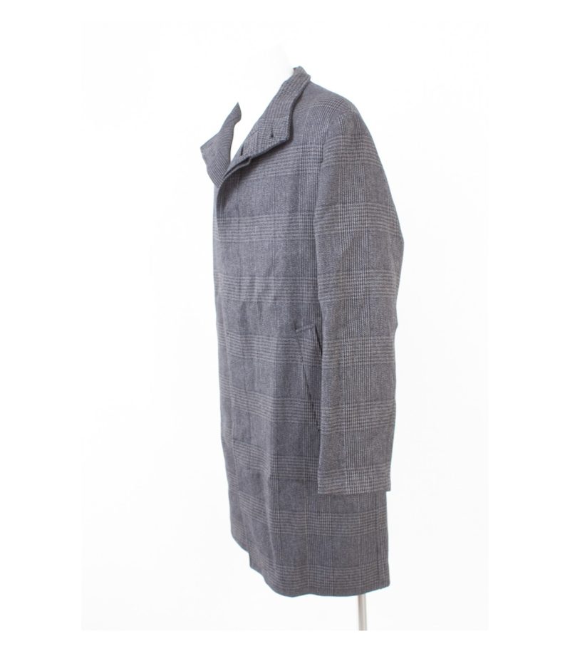 ZARA Herren Mantel Übergangsmantel Herbst/Frühling Gr. XL Grau Blau – Foto 3