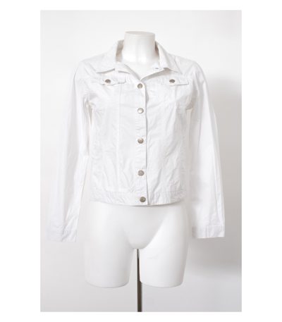 BRIGITTE VON BOCH Damen Sommerjacke Gr. 36 Baumwolle