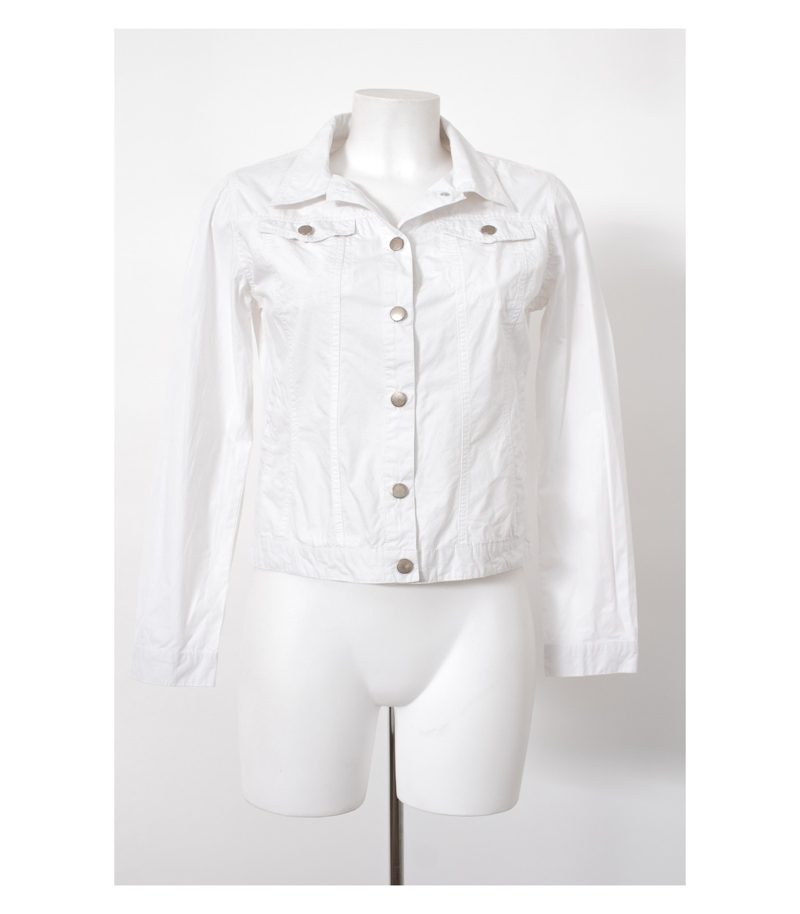 BRIGITTE VON BOCH Damen Sommerjacke Gr. 36 Baumwolle – Foto 1
