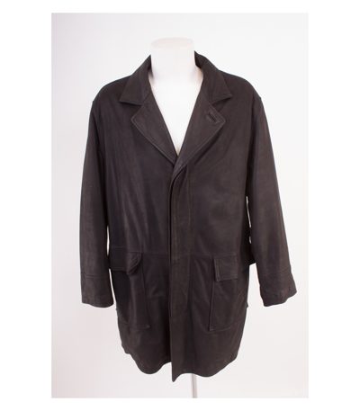 ROBERTO CAPUCCI UOMO Herren Mantel Ledermantel Long - Jacke Gr. DE 52