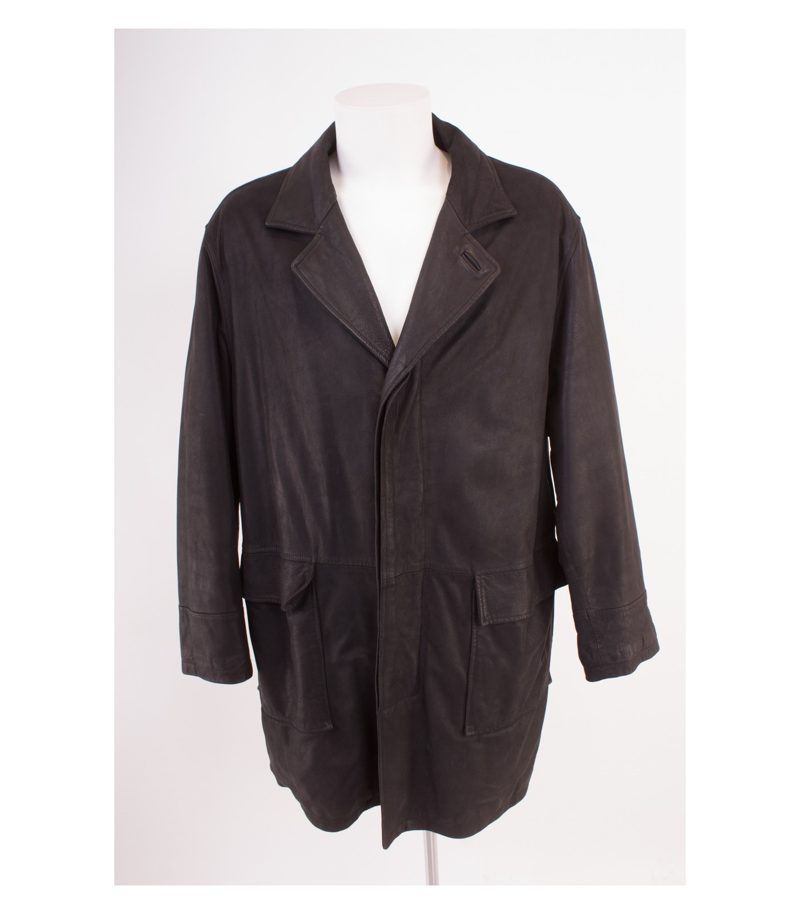 ROBERTO CAPUCCI UOMO Herren Mantel Ledermantel Long - Jacke Gr. DE 52 – Foto 1